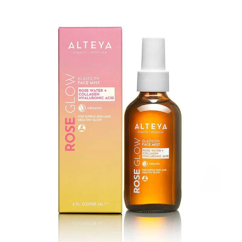 Alteya Organics Rose Glow Elasticity Rose Water - Ruusuvesisuihke 120 ml