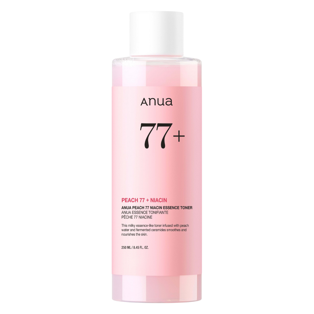 Anua Peach 77% Niacin Essence Toner - Kasvovesi 250 ml