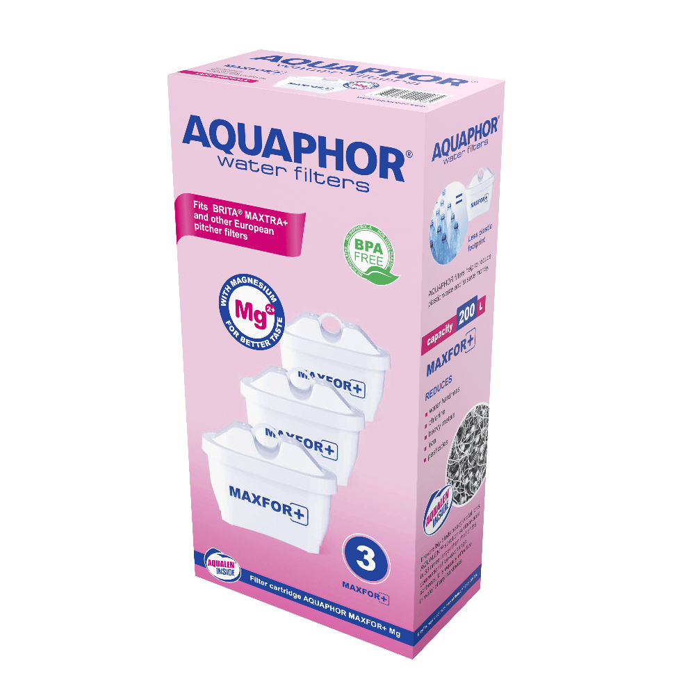 Aquaphor Vedensuodatin Maxfor+ Magnesium - Vaihtosuodatin 3 kpl - Sinunapteekki.fi