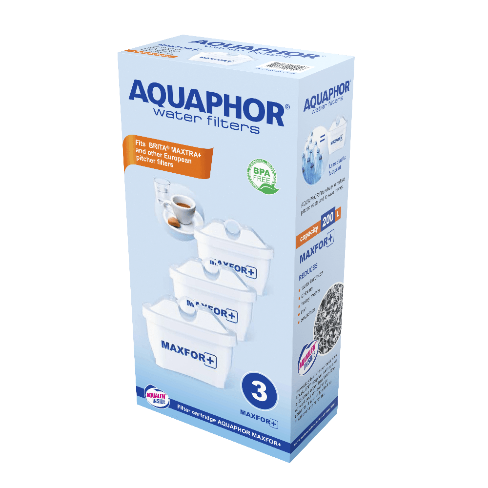 Aquaphor Vedensuodatin Maxfor+ - Vaihtosuodatin 3 kpl - Sinunapteekki.fi