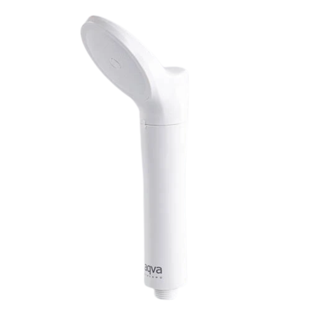 Aqva Suihkupääsuodatin AQ004-1W (valkoinen), sinunapteekki.fi