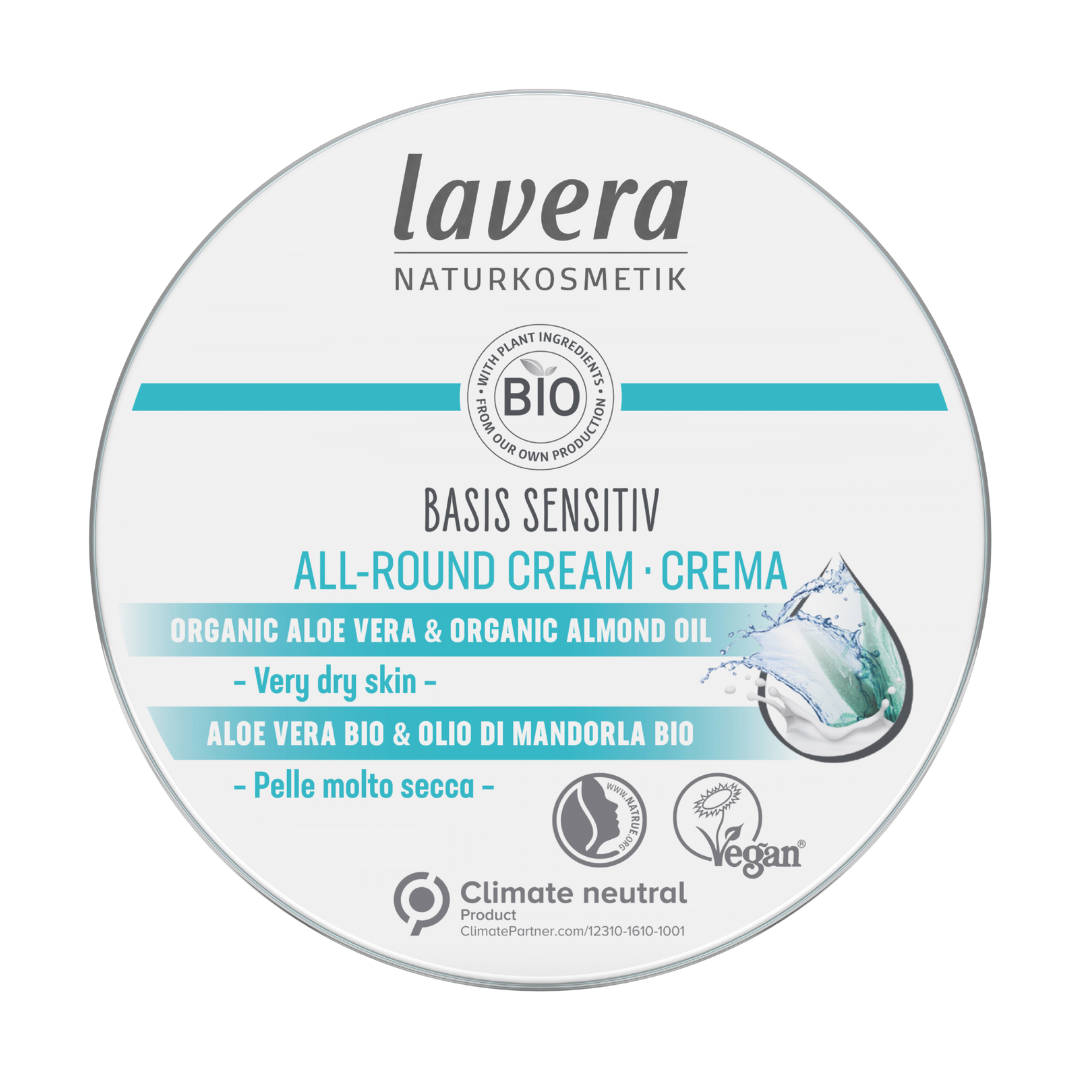 Lavera Basis Sensitiv All-Round Cream - Voide 150 ml - Sinunapteekki.fi