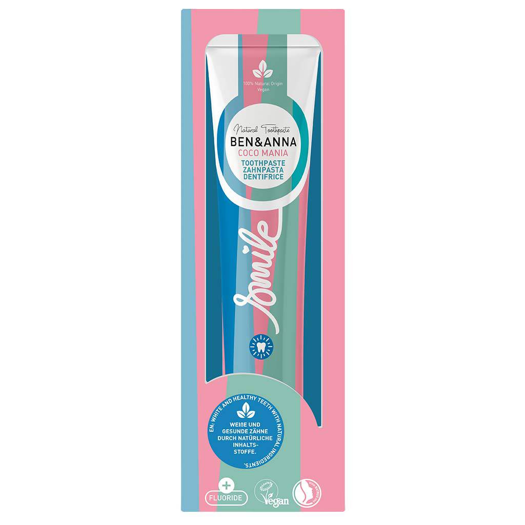 Ben & Anna Toothpaste Coco Mania - Hammastahna 75 ml