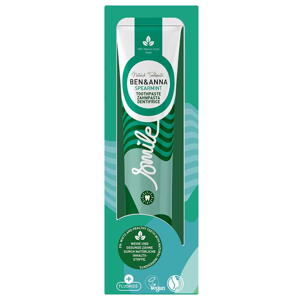 Ben & Anna Toothpaste Spearmint - Hammastahna viherminttu 75ml