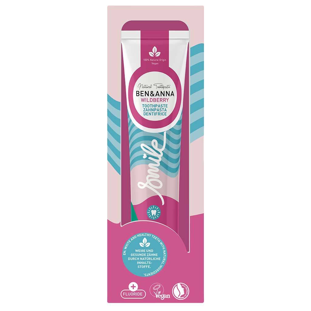 Ben & Anna Toothpaste Wildberry - Hammastahna villit marjat 75ml
