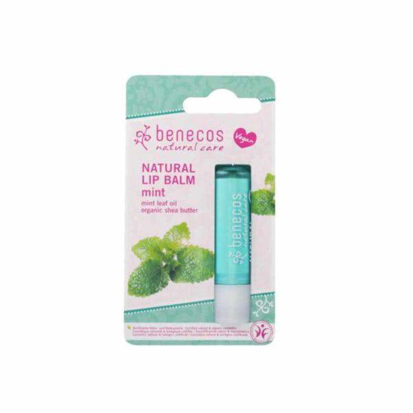 Benecos Natural Lip Balm Mint - Huulivoide minttu 4,7g