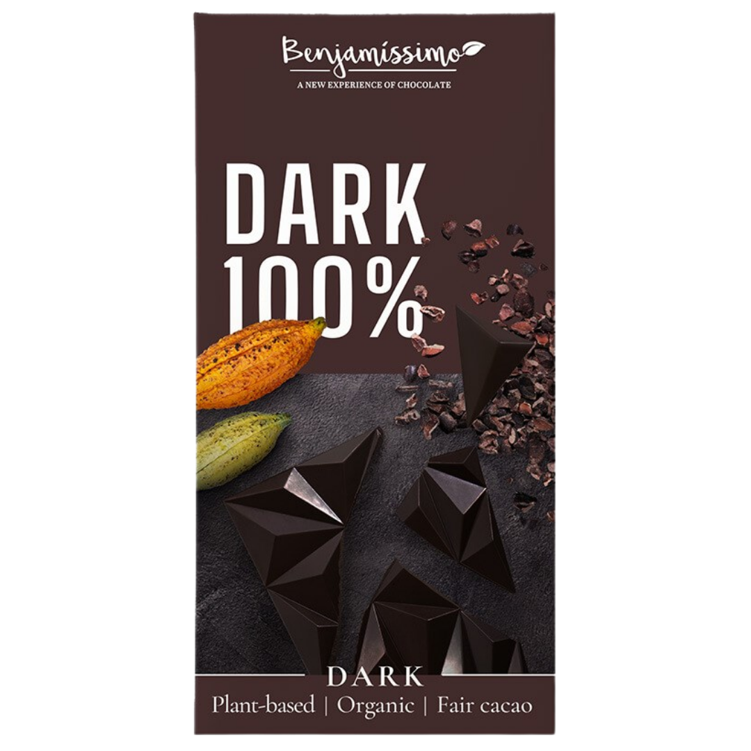 Benjamissimo Tumma Suklaa 100% 60 g