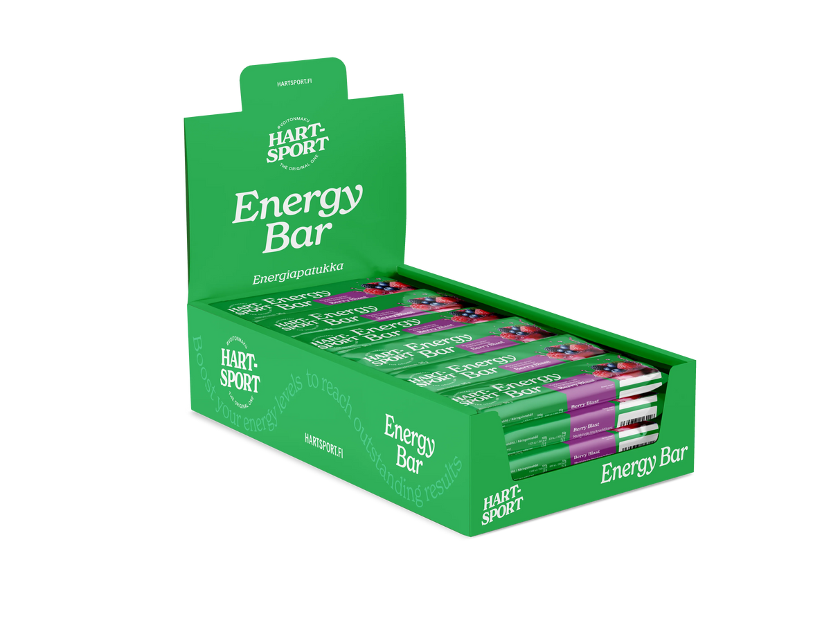Hart-Sport Energy Bar Berry Blast - Energiapatukka Marja 18 x 55 g TUKKUPAKKAUS