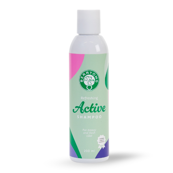 BerryOMG Refreshing Active Shampoo - Syväpuhdistava Shampoo Koirille 200 ml