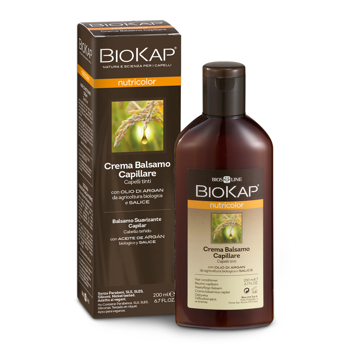 Biokap Nutricolor Hair Conditioner Cream - Hoitoaine 200 ml