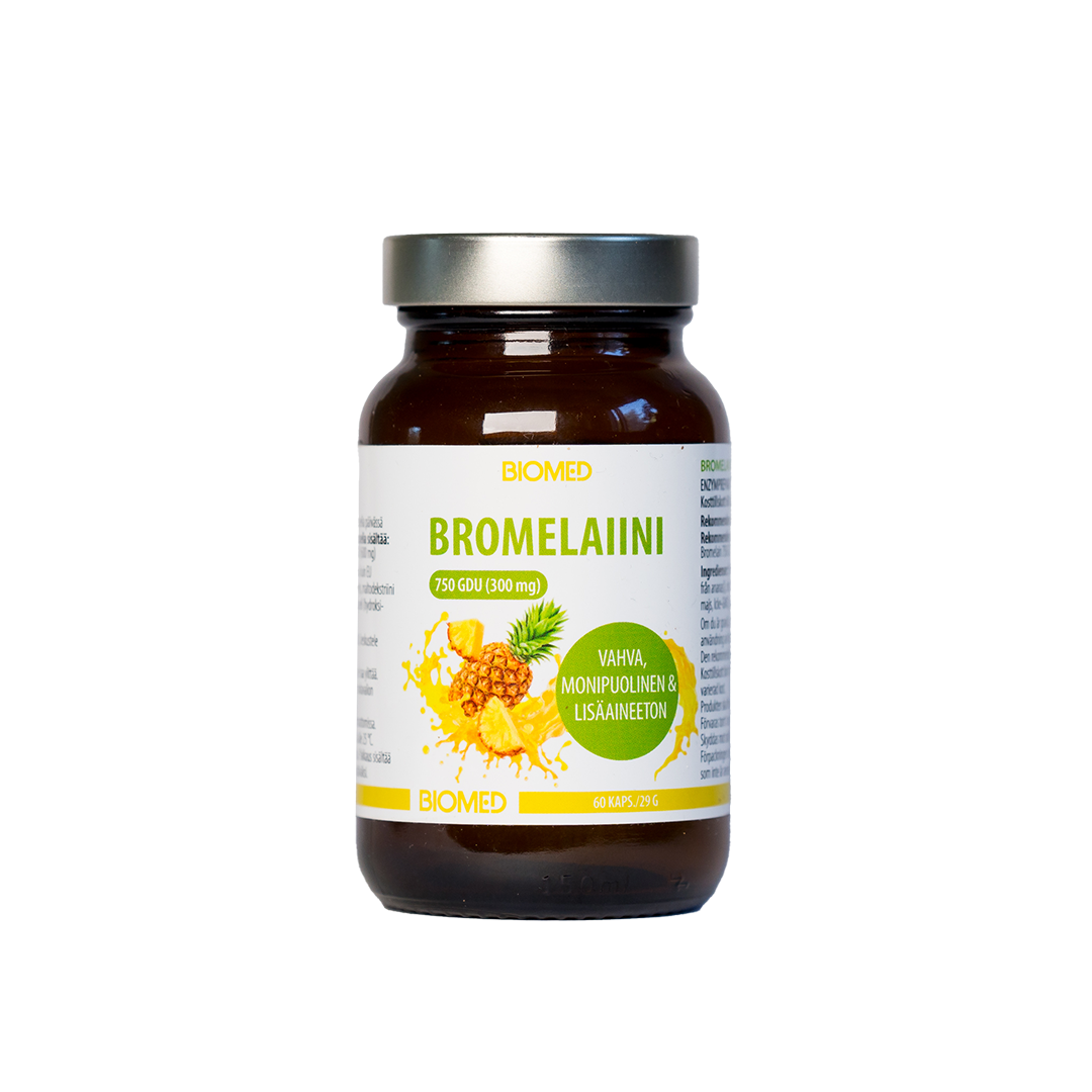 Biomed Bromelaiini 750 GDU 60 kaps.
