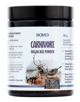 Biomed Carnivore Organ Mix Powder - Poron sisäelinjauhe 50 g