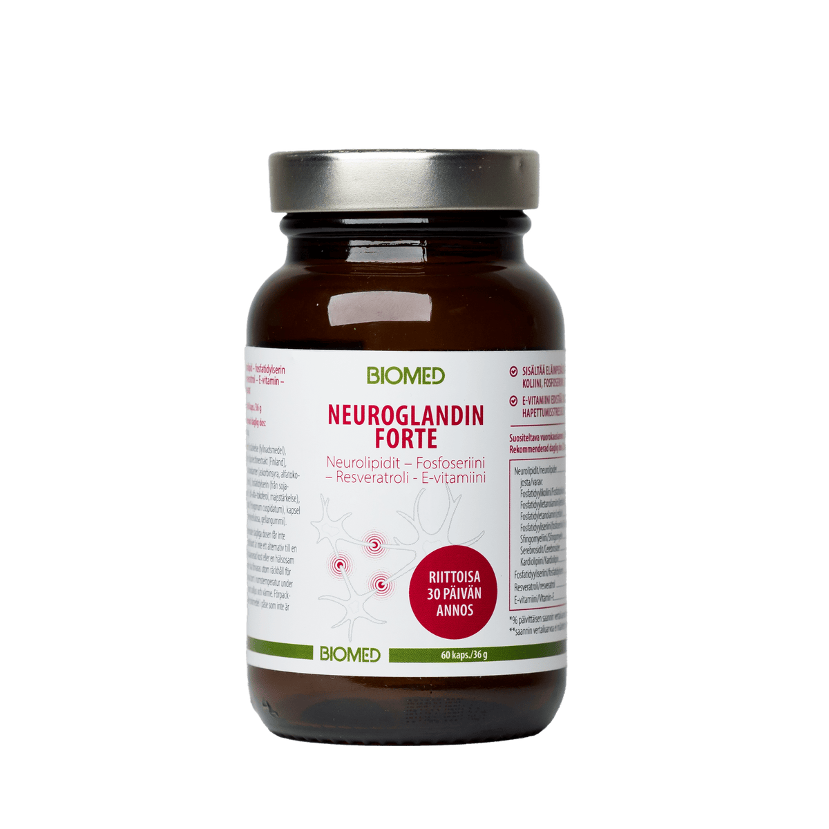 Neuroglandin Forte 60 kaps. - Sinunapteekki.fi