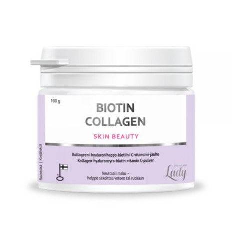 Biotin Collagen jauhe 100 g - Sinunapteekki.fi