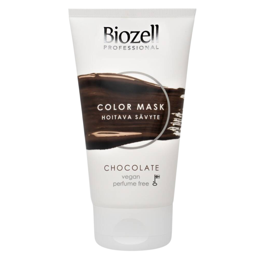 Biozell Professional Color Mask - Hoitava sävyte Chocolate 150 ml