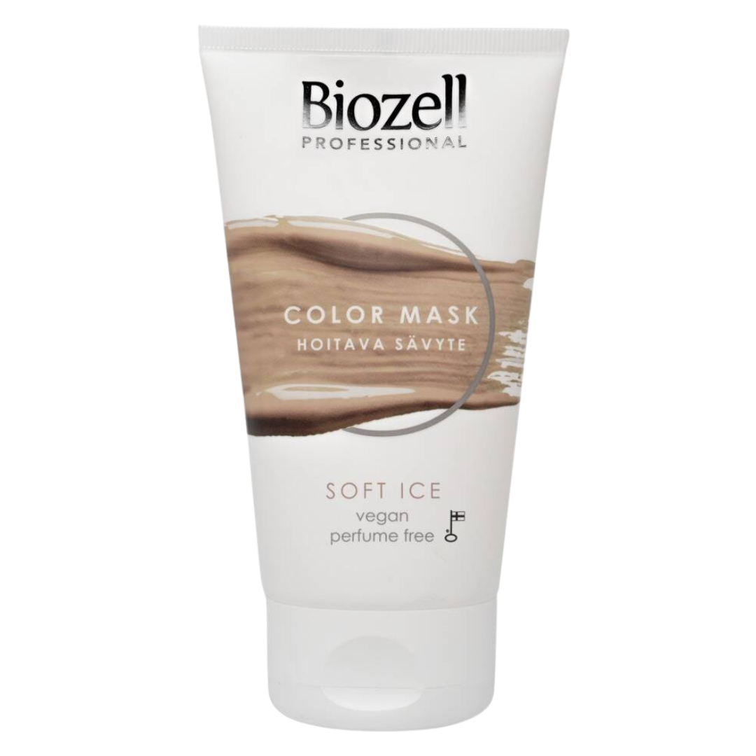 Biozell Professional Color Mask - Hoitava sävyte Soft Ice 150 ml