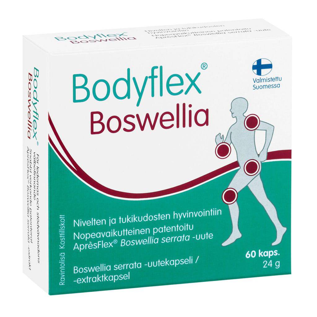 Bodyflex Boswellia - Boswellia serrata -uutekapseli 60 kaps. - Sinunapteekki.fi