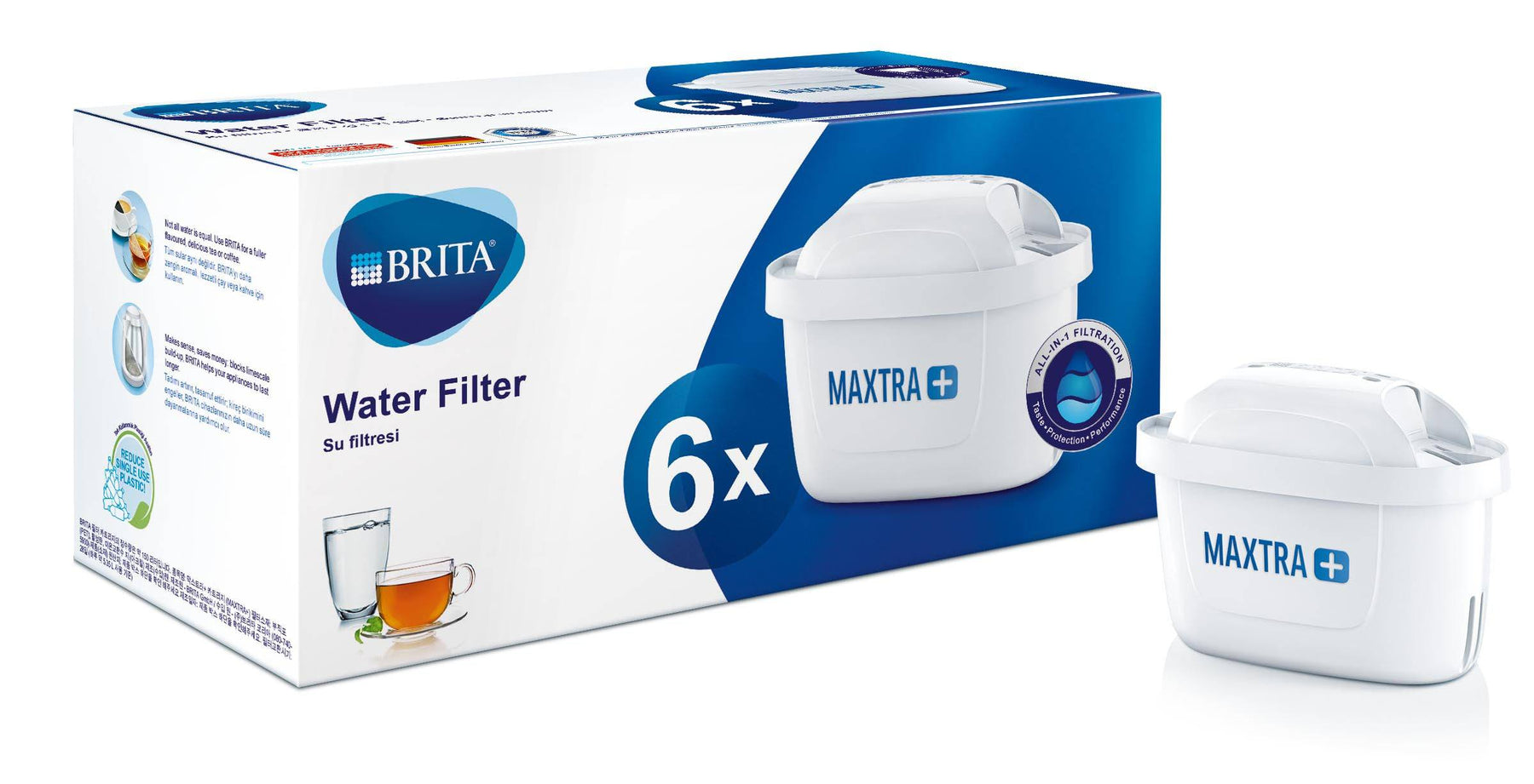 Brita Maxtra+ - Vedensuodatinpatruuna 6 kpl
