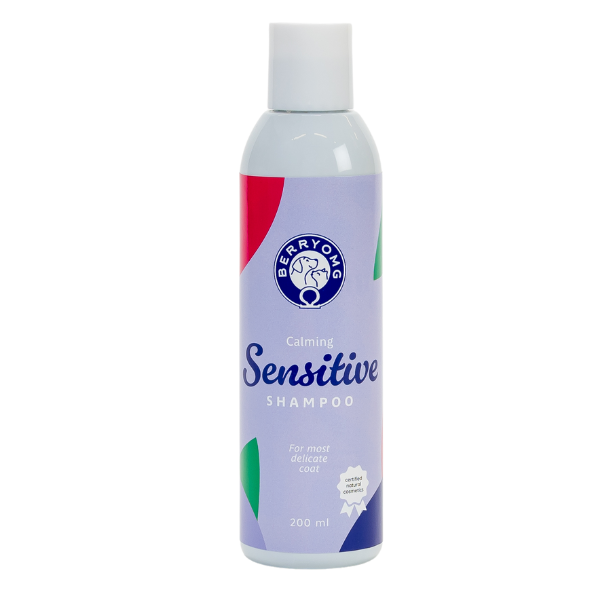 BerryOMG Calming Sensitive Shampoo - Hajusteeton Shampoo Koirille 200 ml