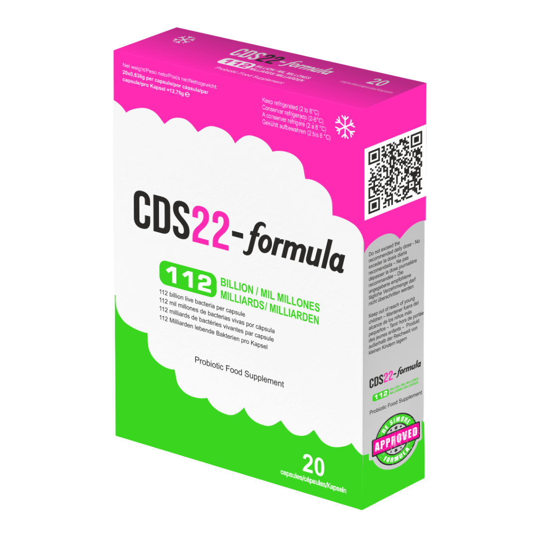 CDS22-formula 112 miljardia - Maitohappobakteeri 20 kaps.