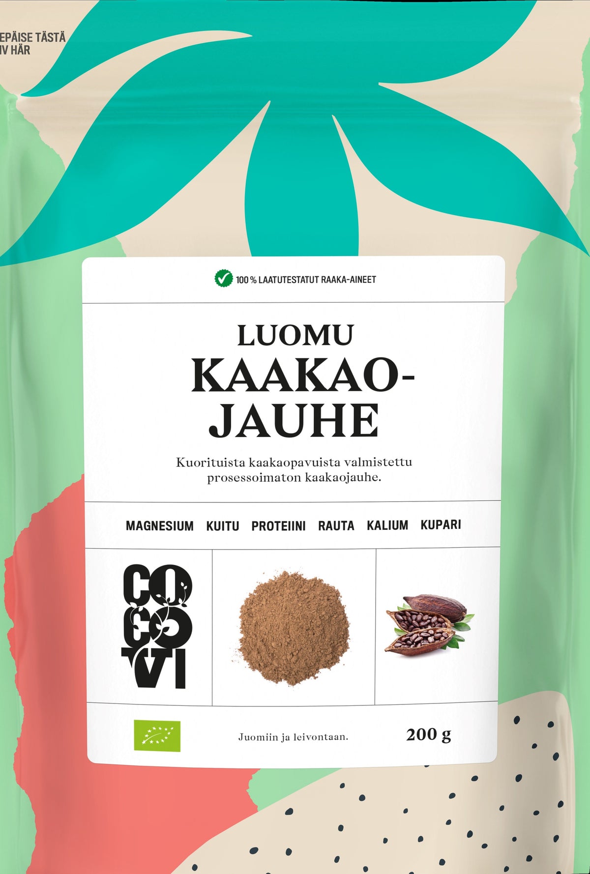CocoVi Luomu Kaakaojauhe 200 g