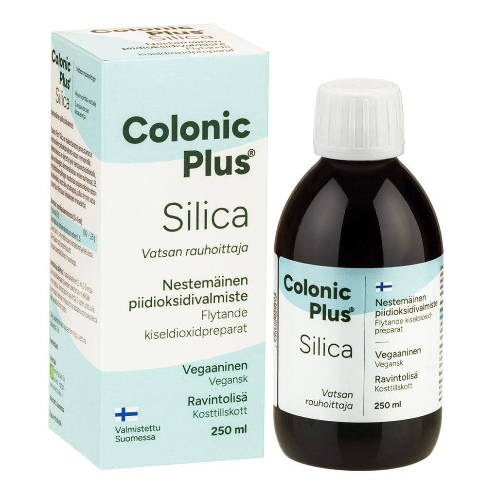 Colonic Plus Silica - nestemäinen piioksidivalmiste 250 ml - Sinunapteekki.fi