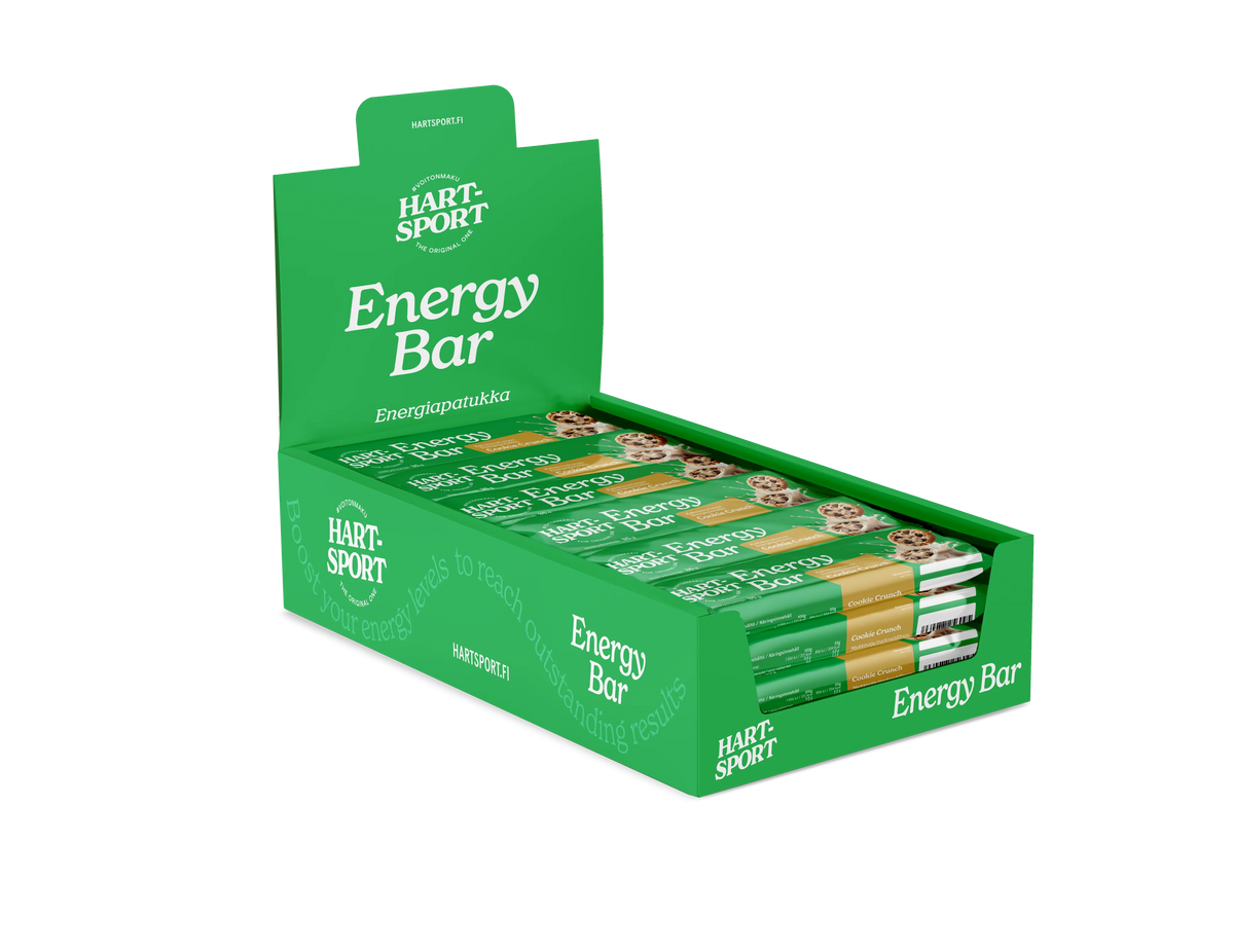 Hart-Sport Energy Bar Cookie Crunch - Energiapatukka Keksi 18 x 55 g TUKKUPAKKAUS
