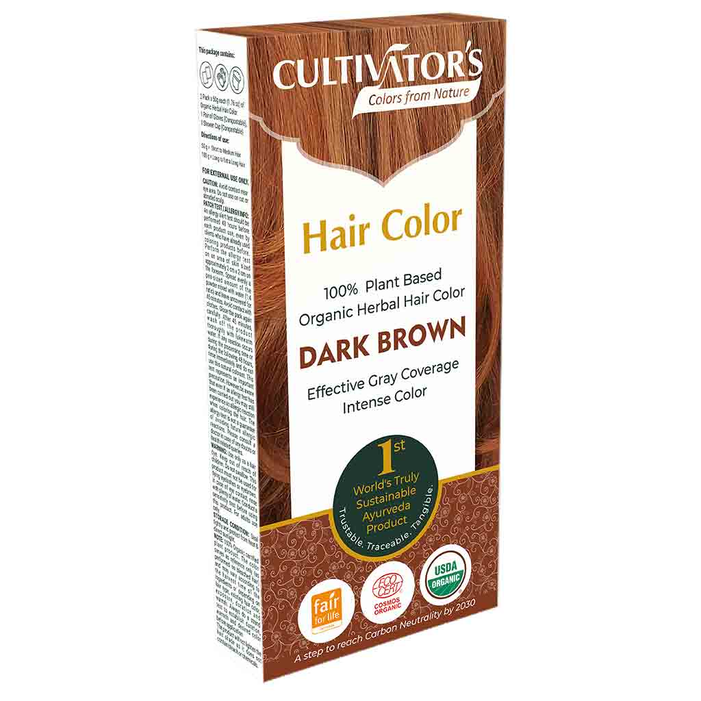 Cultivators Hair Color Dark Brown - Kasvihiusväri 100 g