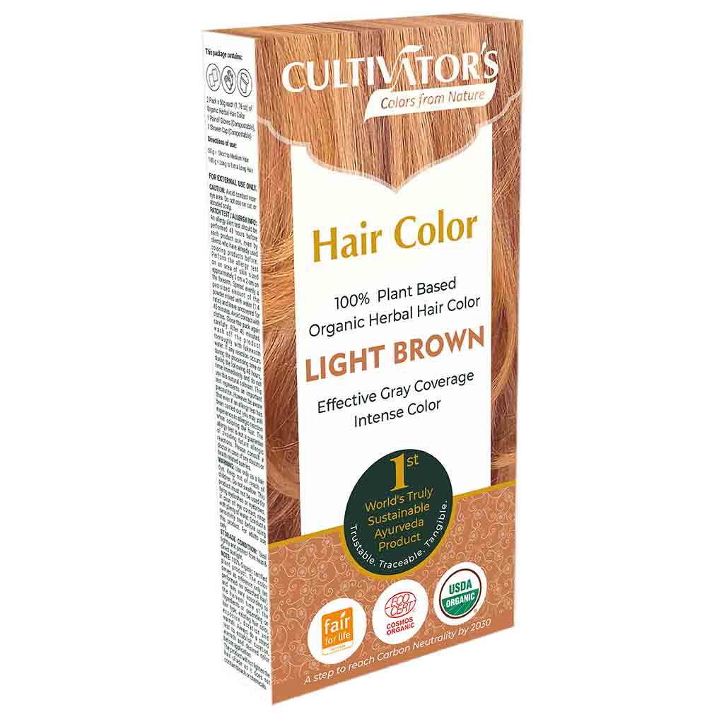 Cultivators Hair Color Light Brown - Kasvihiusväri 100 g