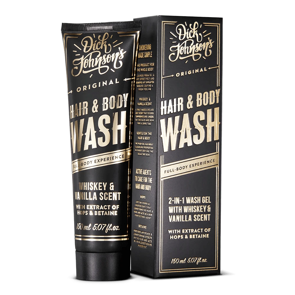 Dick Johnson Hair & Body Wash - Hiusten - ja vartalonpesuaine 150 ml