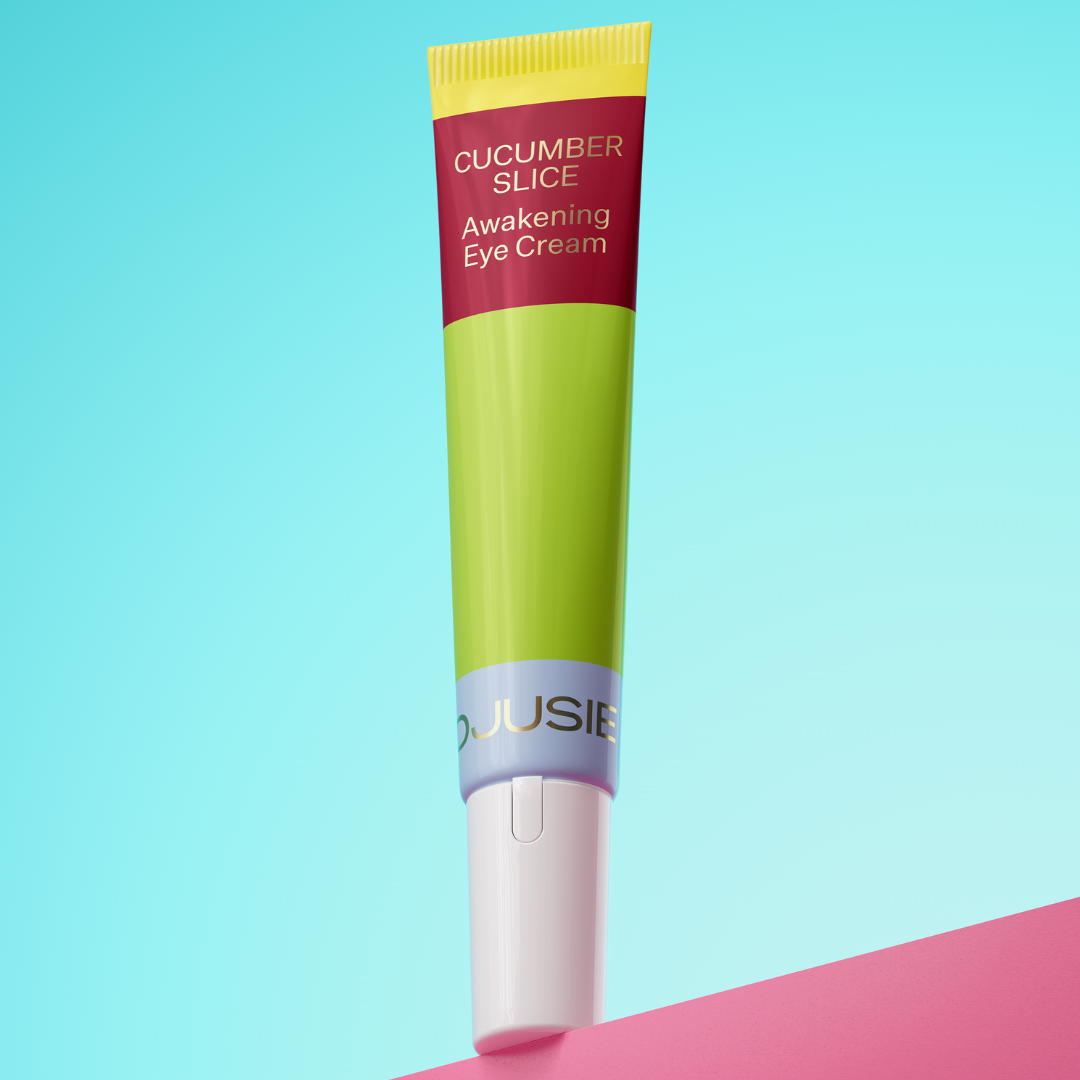 Suojaava, kirkastava ja raikastava Djusie silmänympärysvoide on luonnonkosmetiikkaa