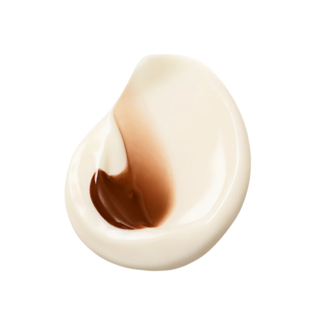 Dr. Hauschka Rose Day Cream-ruusuvoiteen ja Translucent Bronzing Tint-sävyttävän värinesteen yhdistelmä.