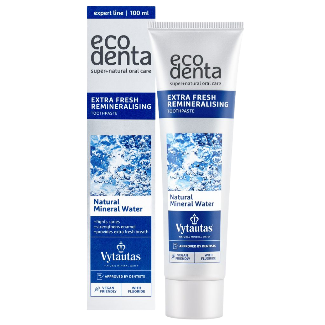 Ecodenta Extra Fresh and Remineralising Toothpaste - Hammastahna 100 ml