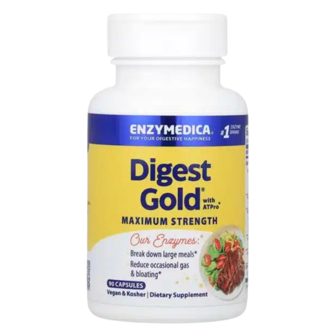 Enzymedica Digest Gold - Ruoansulatusentsyymi 90 kaps.