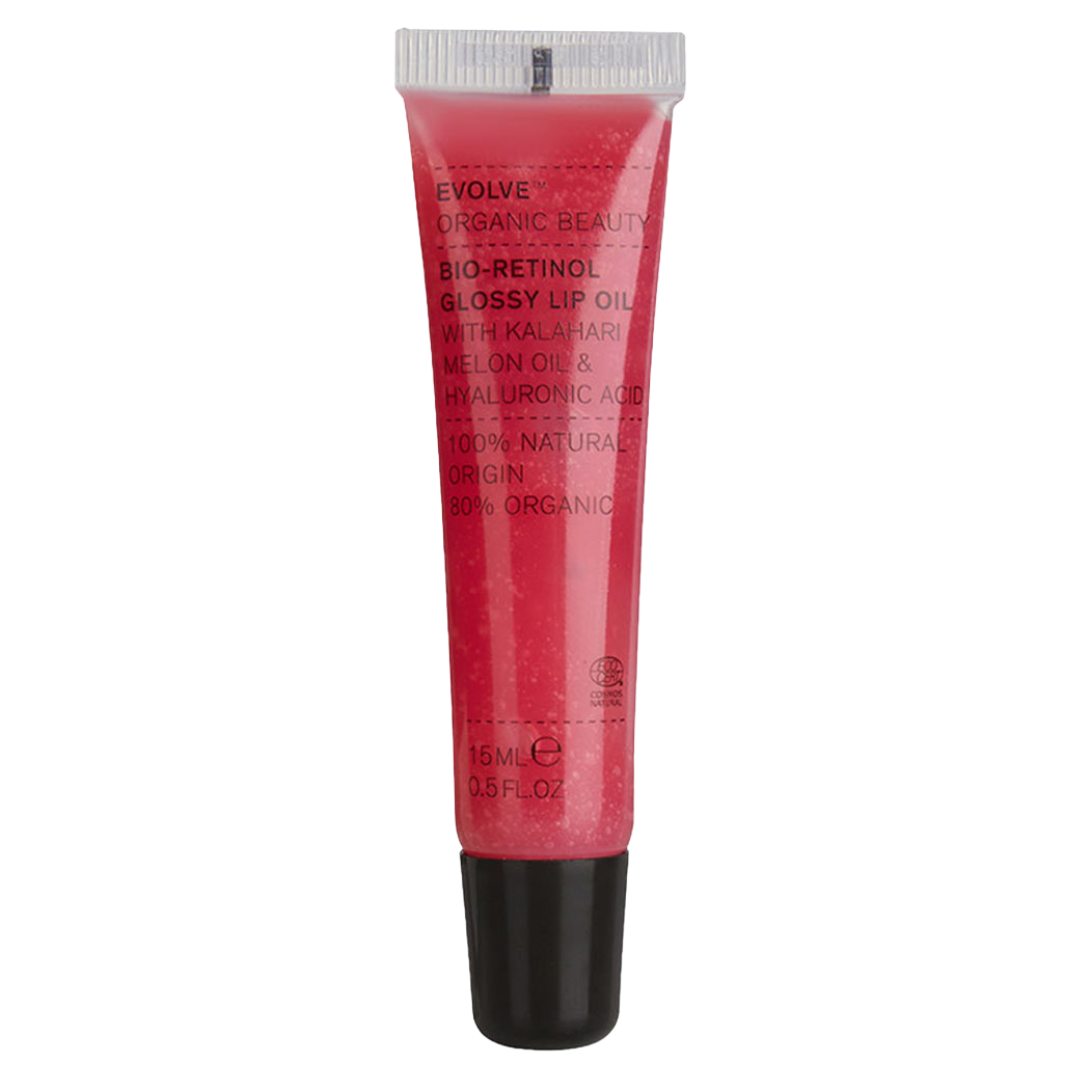 Evolve Organic Beauty Bio-Retinol Glossy Lip Oil - Huuliöljy 15 ml