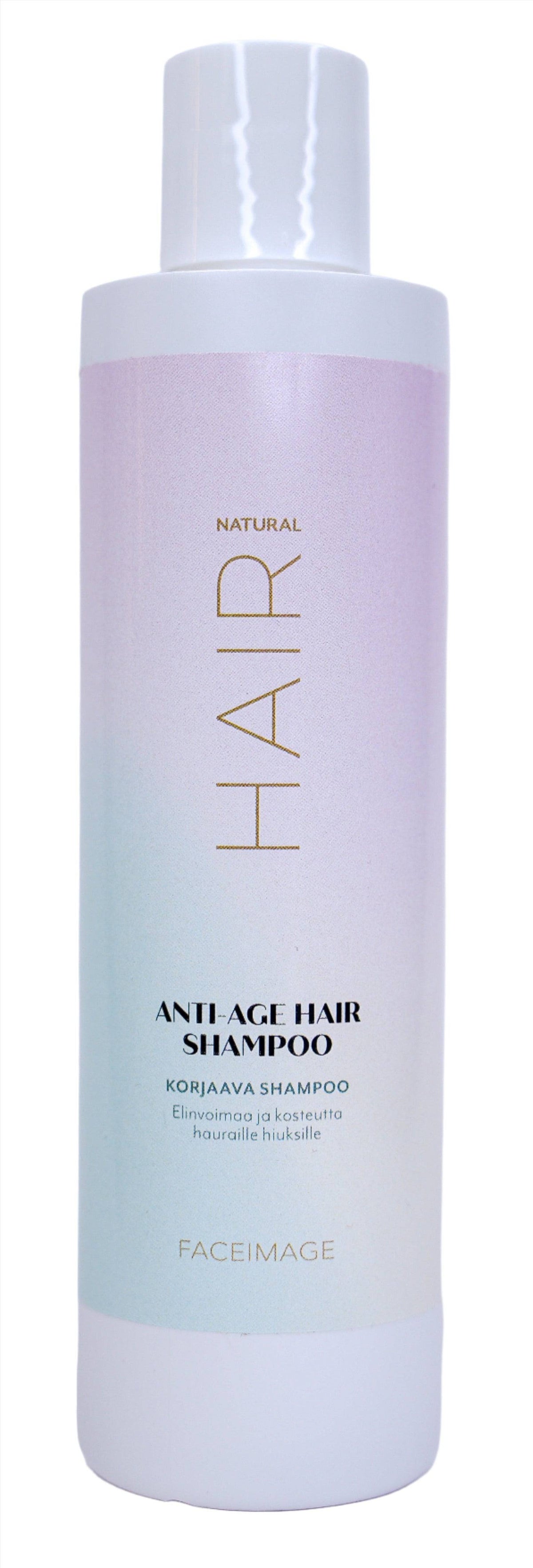 Faceimage Anti-Age Hair Shampoo - Korjaava Shampoo 250 ml - Päiväys 03/2026