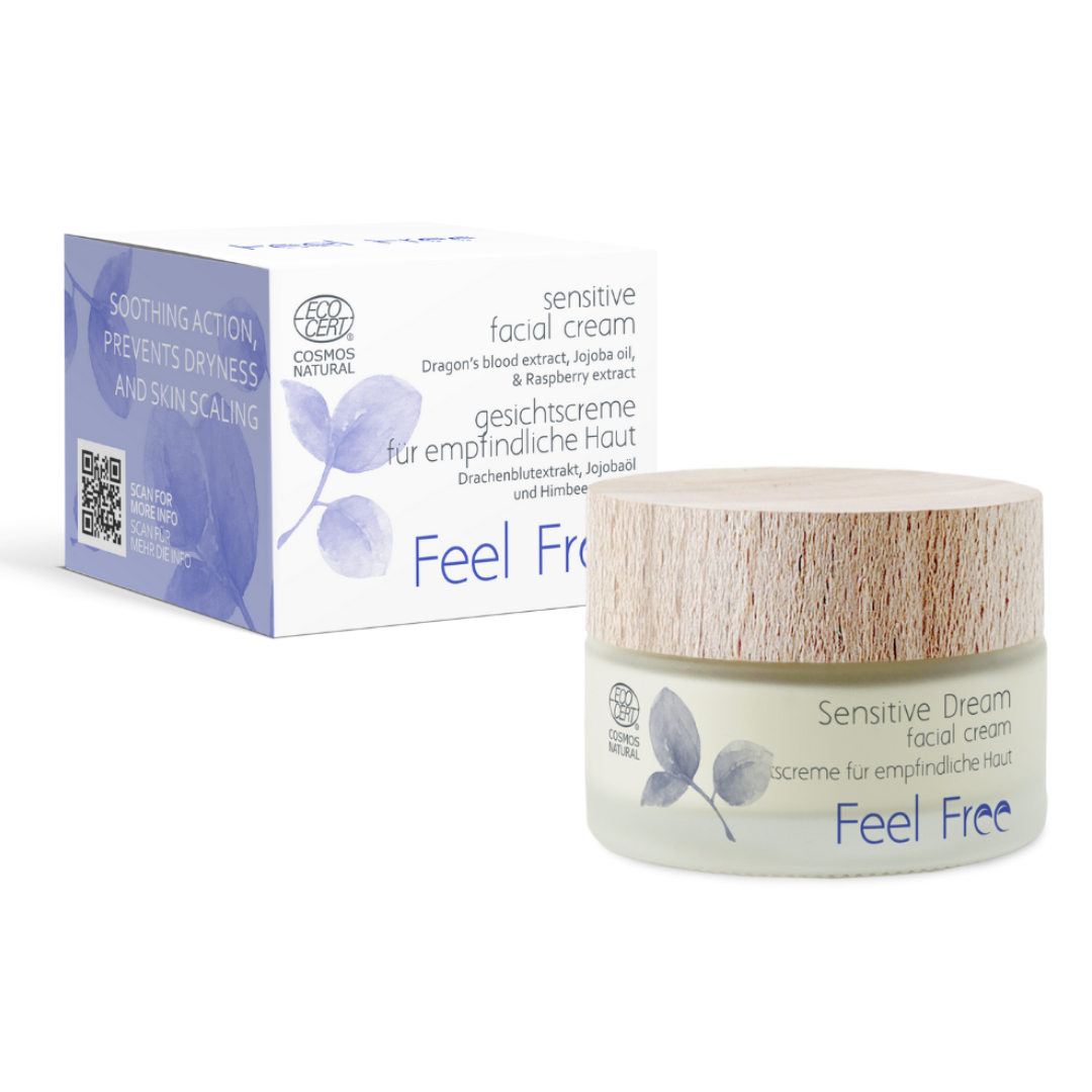 Feel Free Sensitive Dream Facial Cream - Rauhoittava hoitovoide 50 ml
