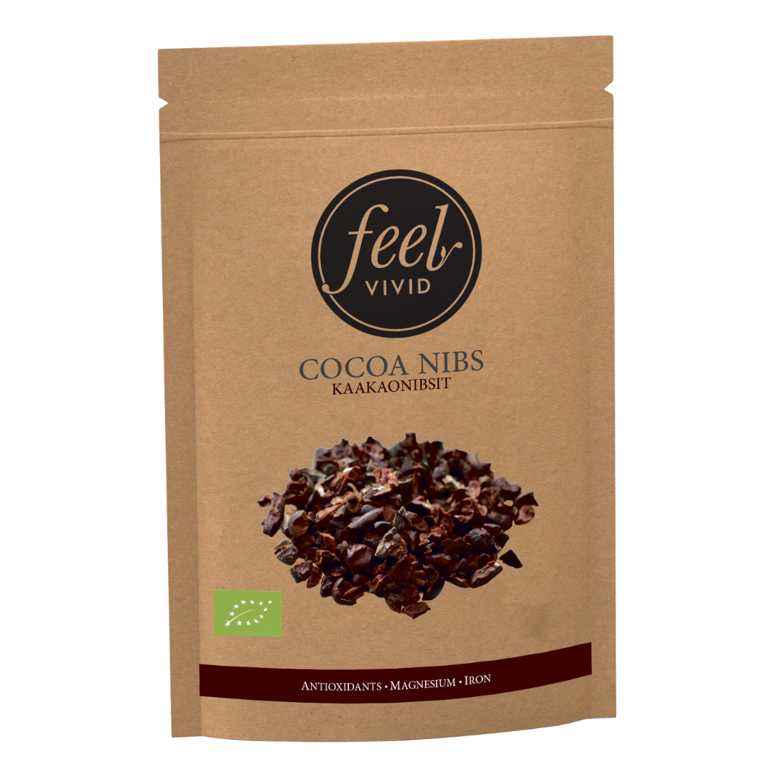 Feel Vivid Kaakaonibsit 400 g