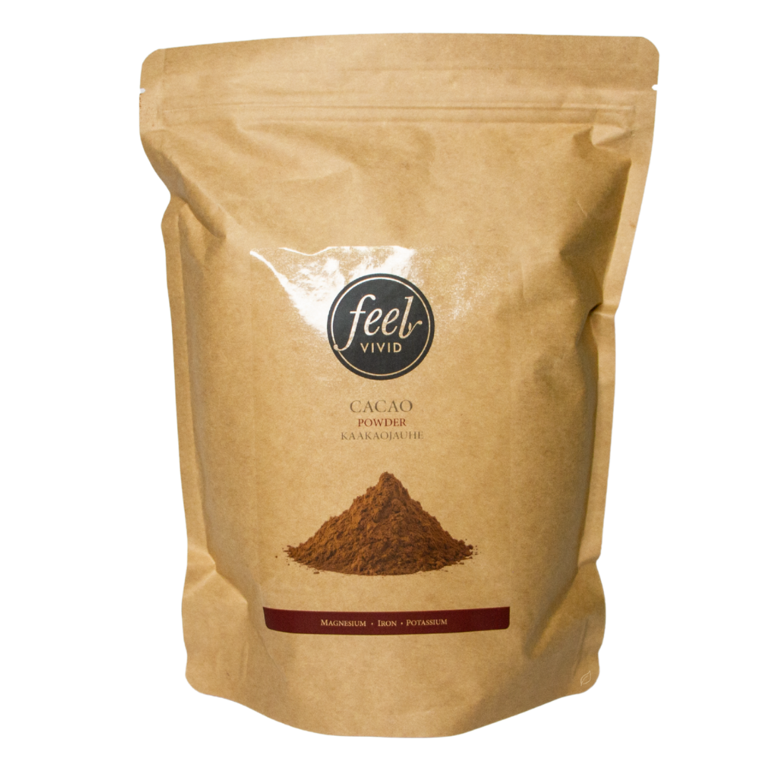 Feel Vivid, kaakaojauhe, 750 g, sinunapteekki.fi