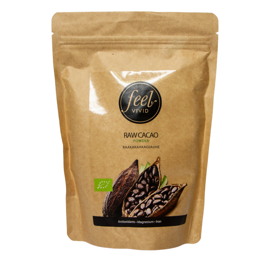 Feel Vivid Luomu Raakakaakaojauhe 700 g