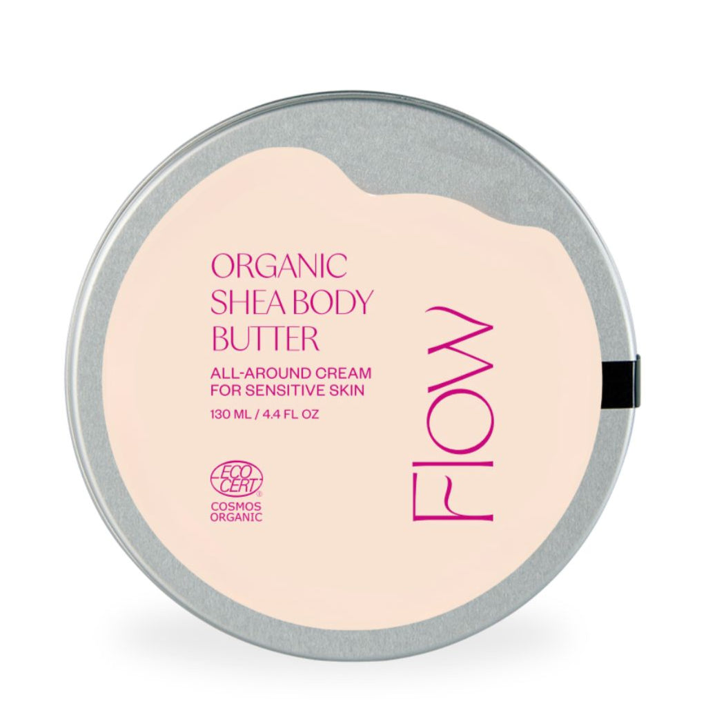 Flow Organic Shea Body Butter - Vartalovoi 130 ml - erä