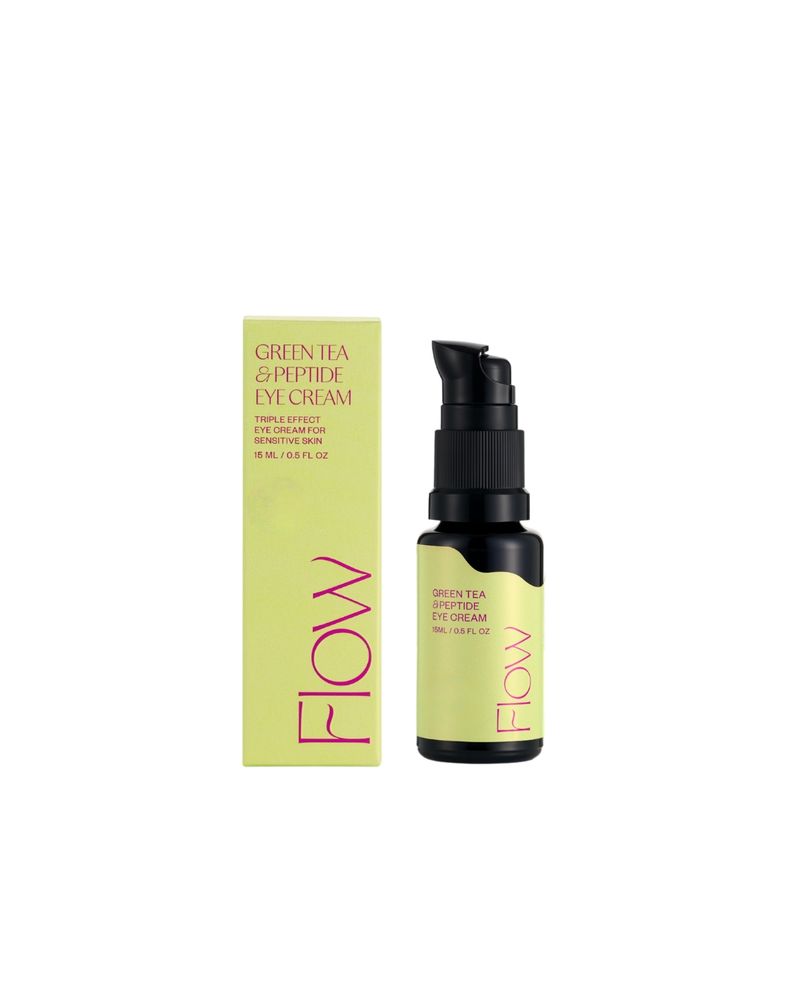 Flow Green Tea & Peptide Eye Cream - Silmänympärysvoide 15 ml