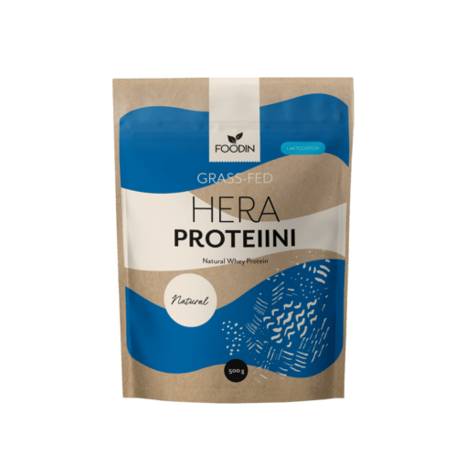 Foodin Grass-Fed Heraproteiini maustamaton ja laktoositon 500g