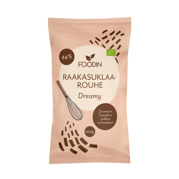 Foodin Raakasuklaarouhe Dreamy 100 g - Sinunapteekki.fi