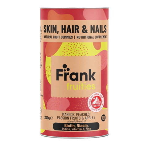 Frank Fruities Skin, Hair & Nails - Monivitamiini iholle, hiuksille ja kynsille 80 kpl