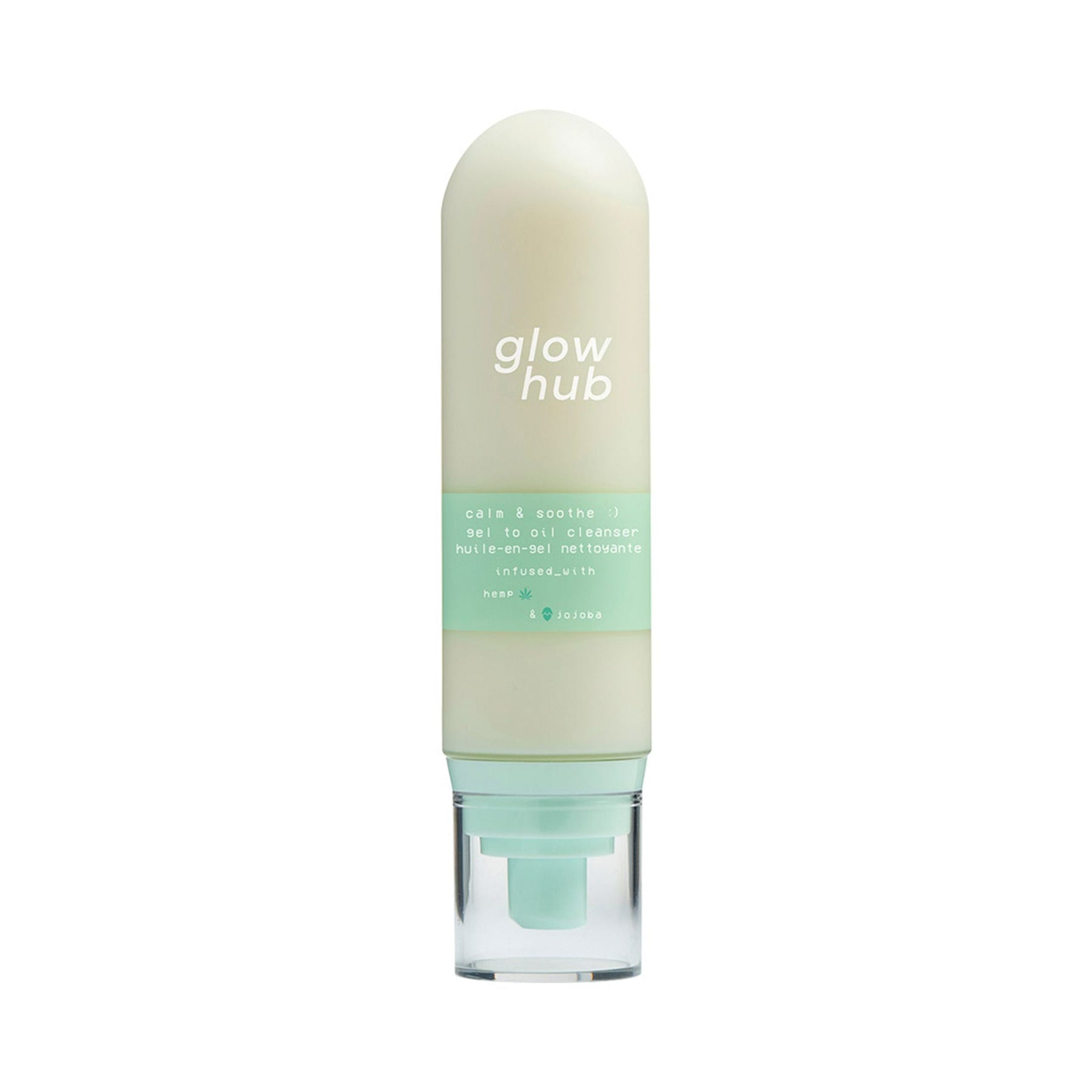 Glow Hub Calm & Soothe Gel To Oil Cleanser - Rauhoittava puhdistusöljy 120 ml