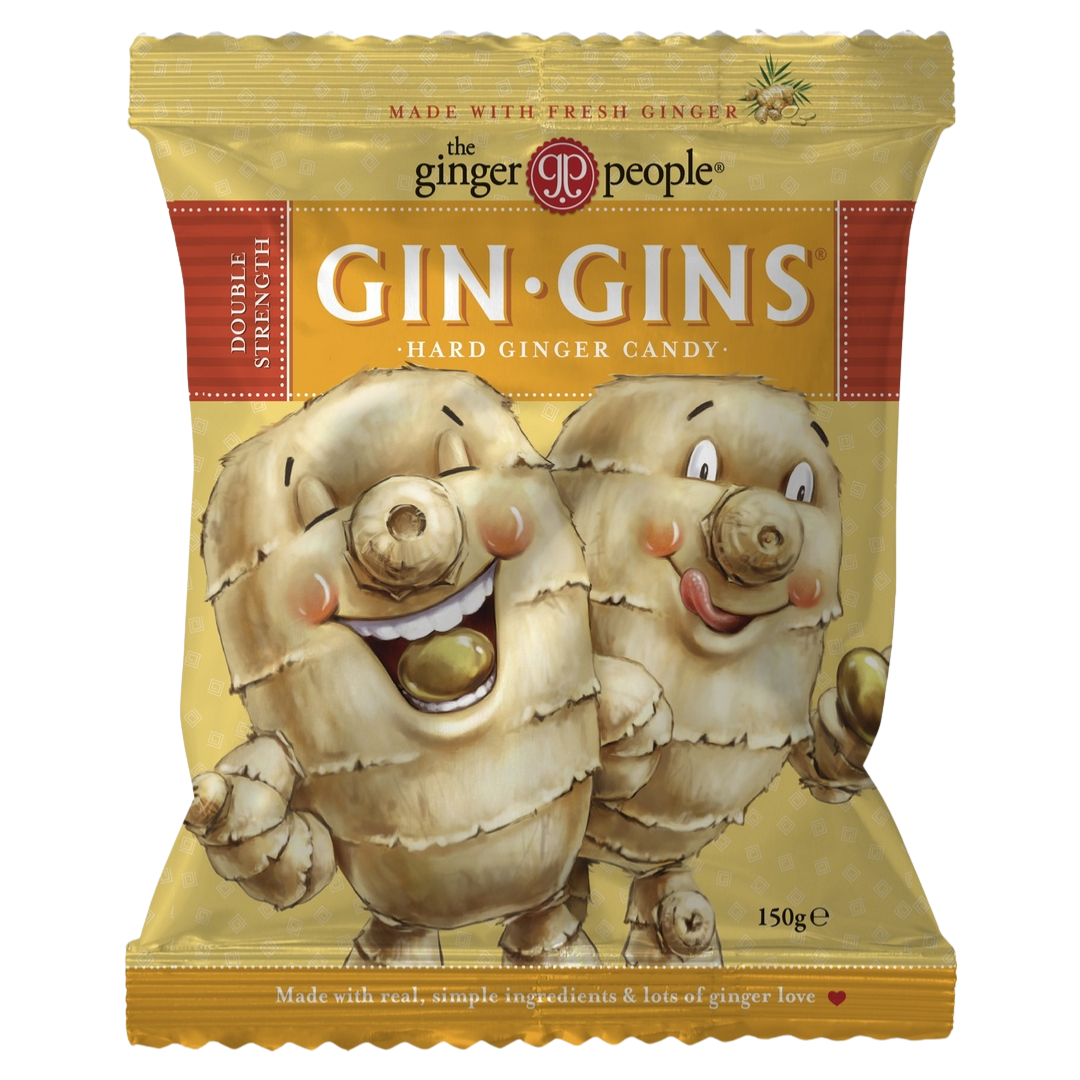 Gin Gins Hard Ginger Candy - Inkivääripastilli 150 g
