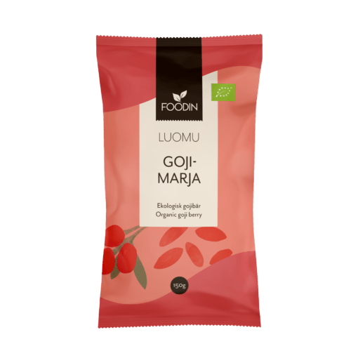 Foodin Goji - marja, Luomu 150 g - Sinunapteekki.fi