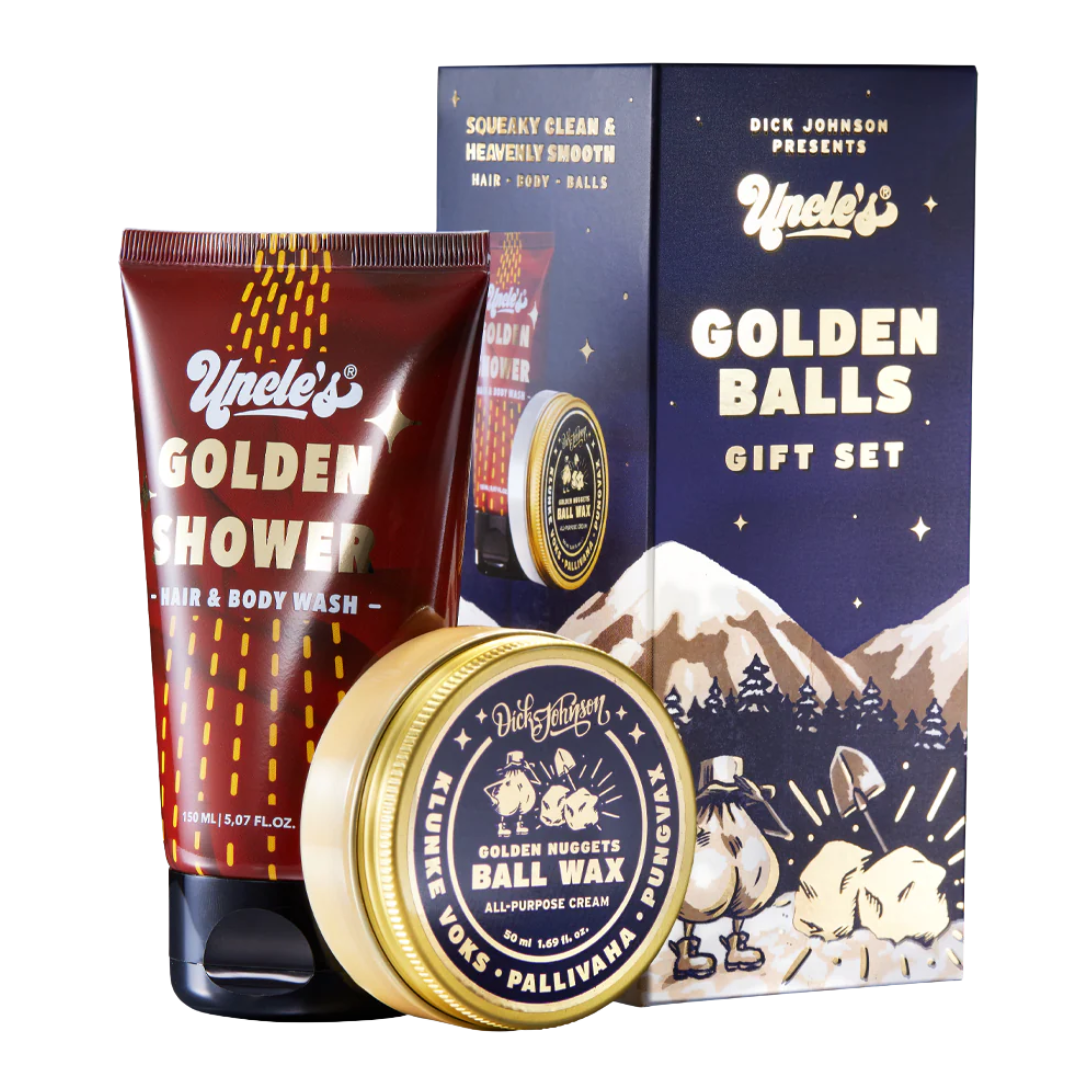 Dick Johnsons Golden Balls - Lahjapakkaus