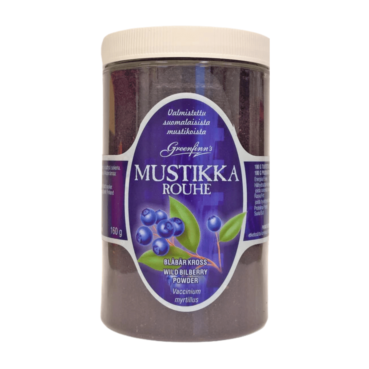 Greenfinn's Mustikkarouhe 160 g - Sinunapteekki.fi